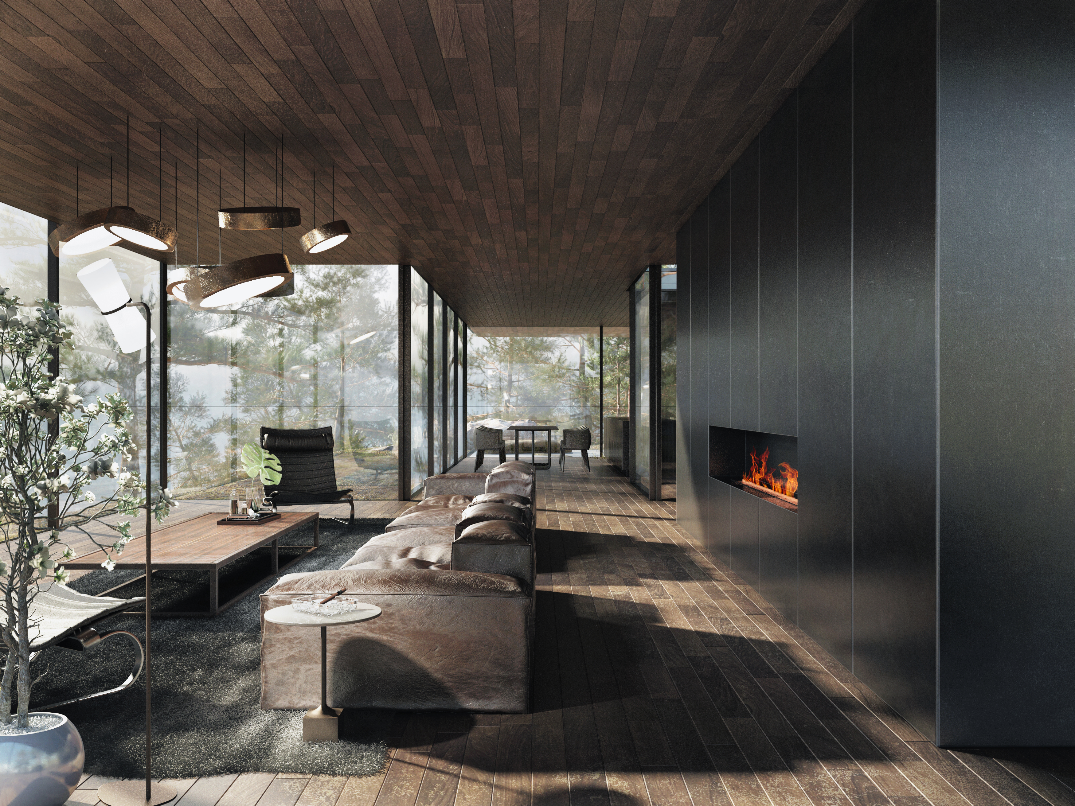 Forest House — Interior