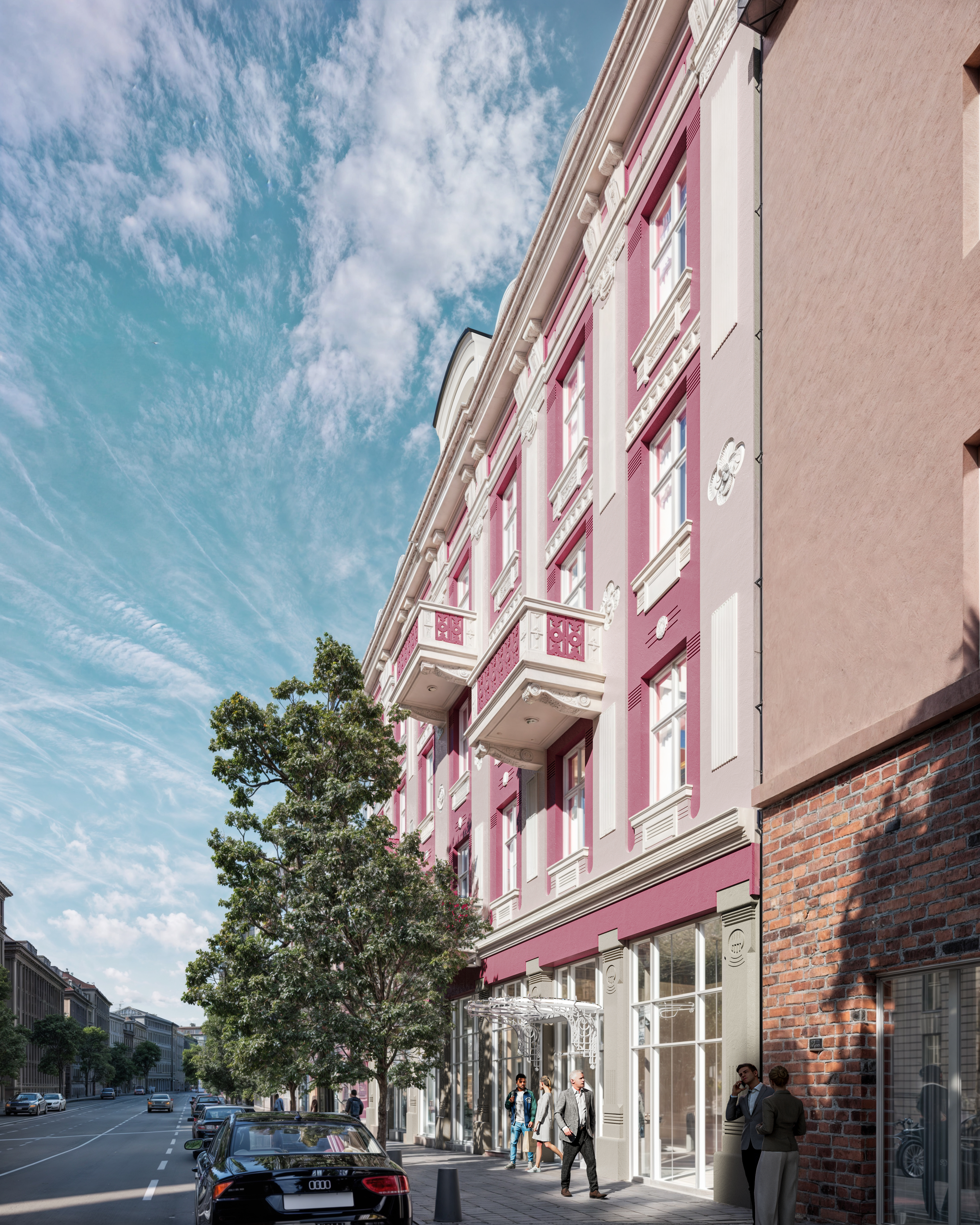 Grand Hotel — Facade
