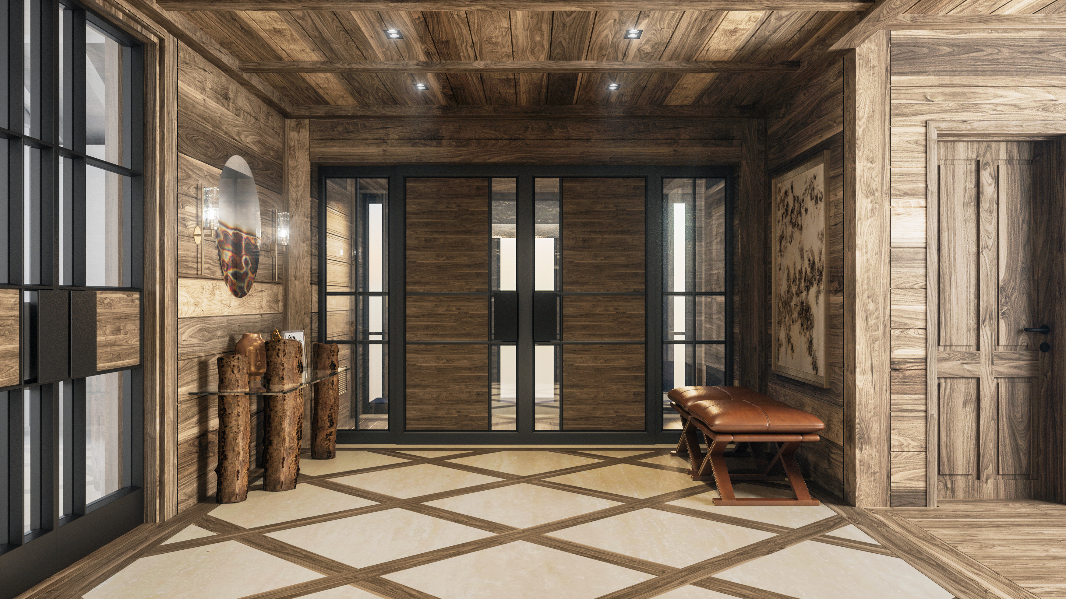 Cabin Entrance