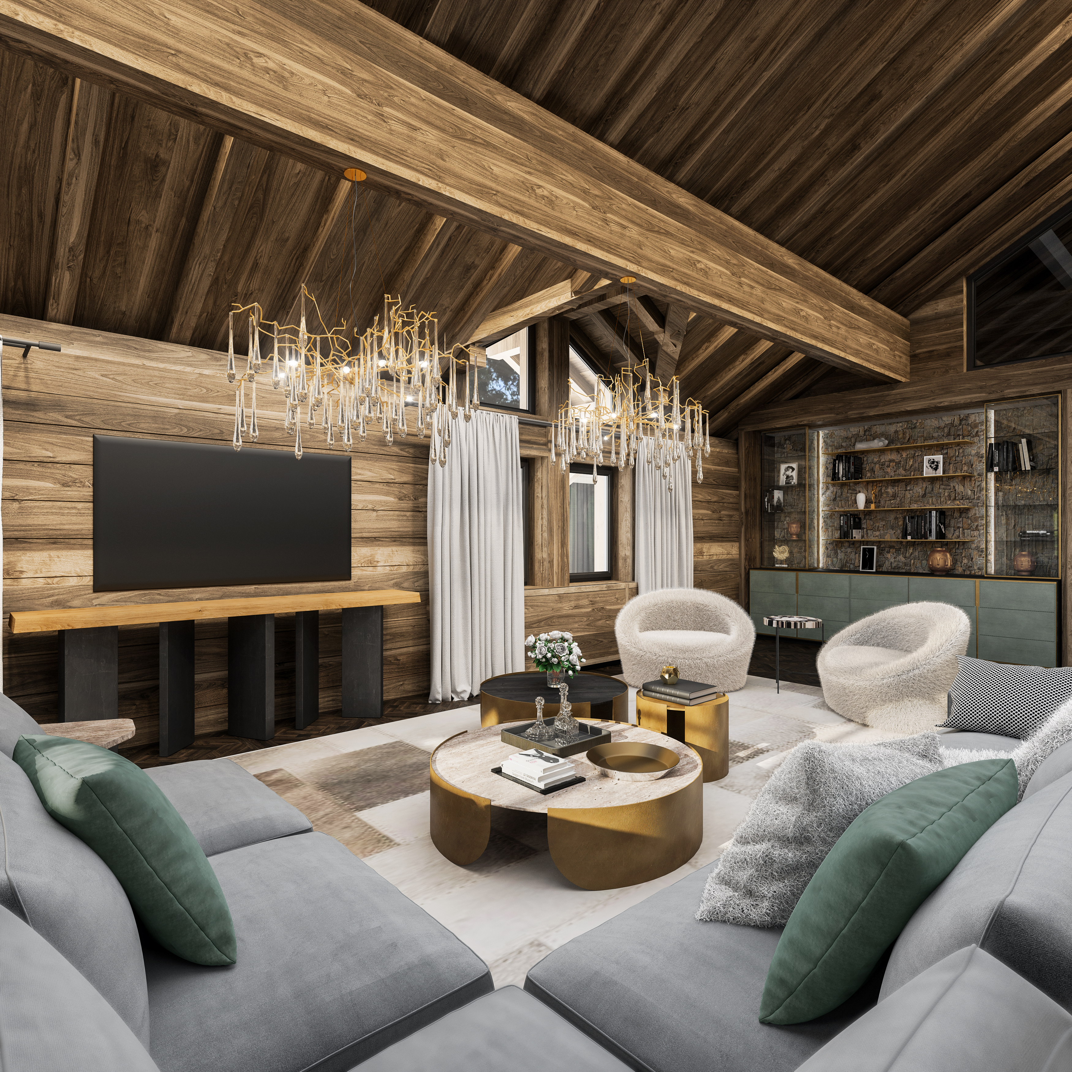 Chalet Living Room