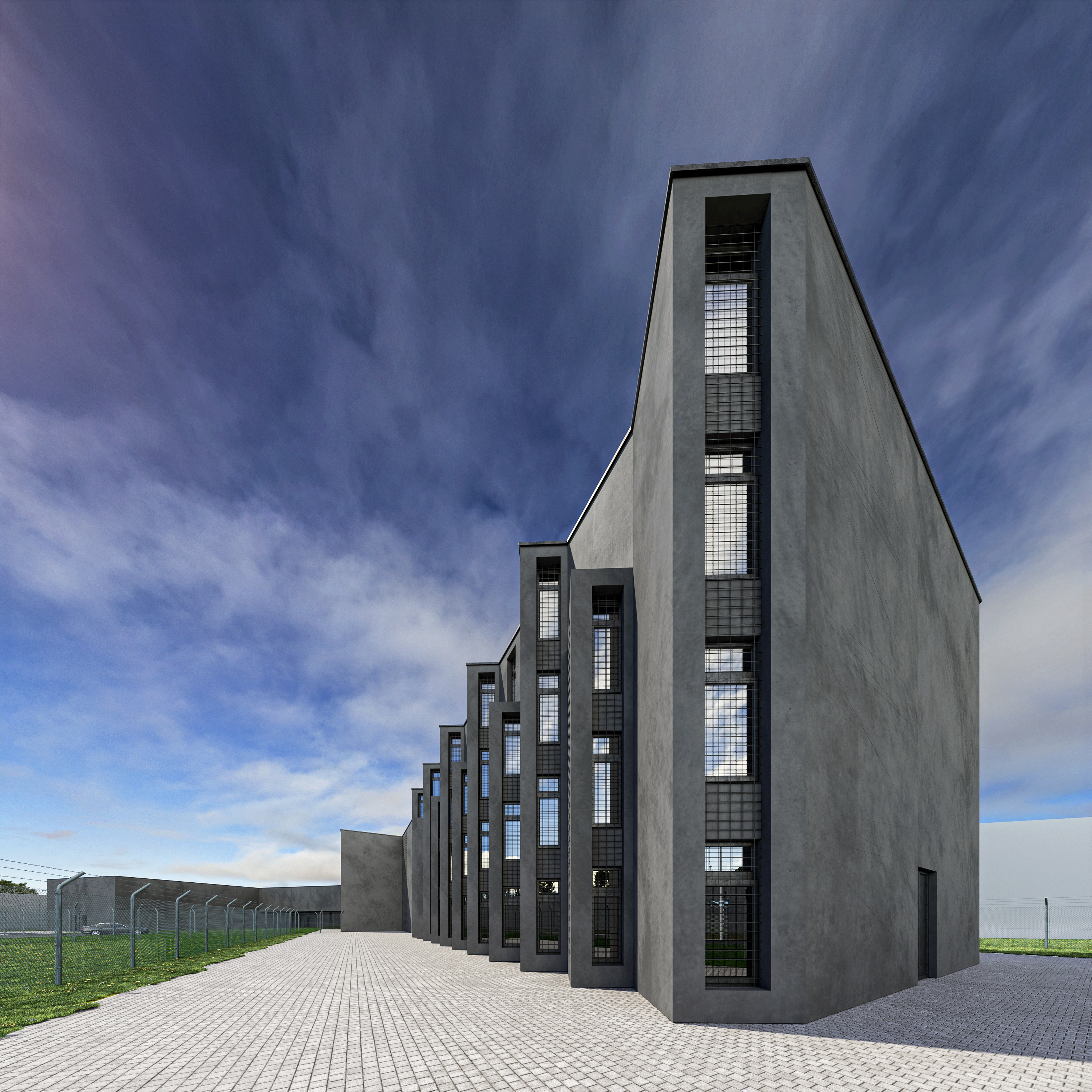 Brutalist Tower